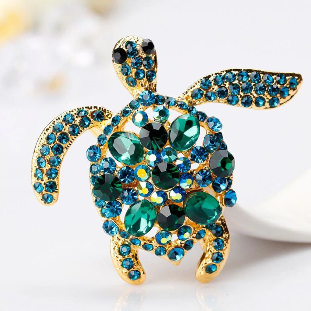 Turtle Brooch - Picture 4 of 7